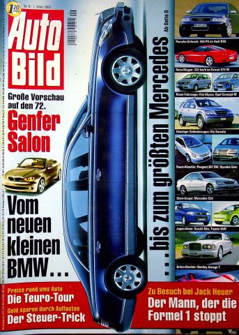 Deckblatt Auto Bild (09/2002)